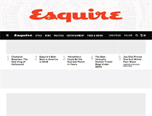 Tablet Screenshot of esquire.com